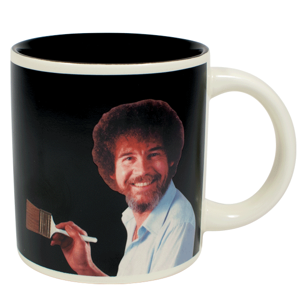 TELUS spark bob ross self-painting-mug