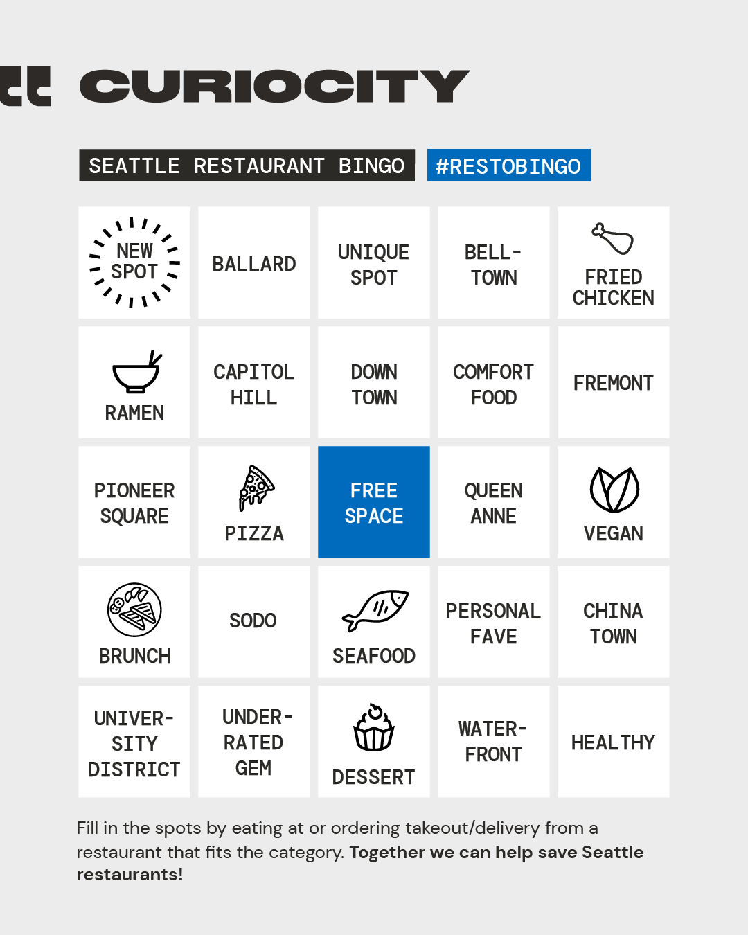 seattle restaurant bingo