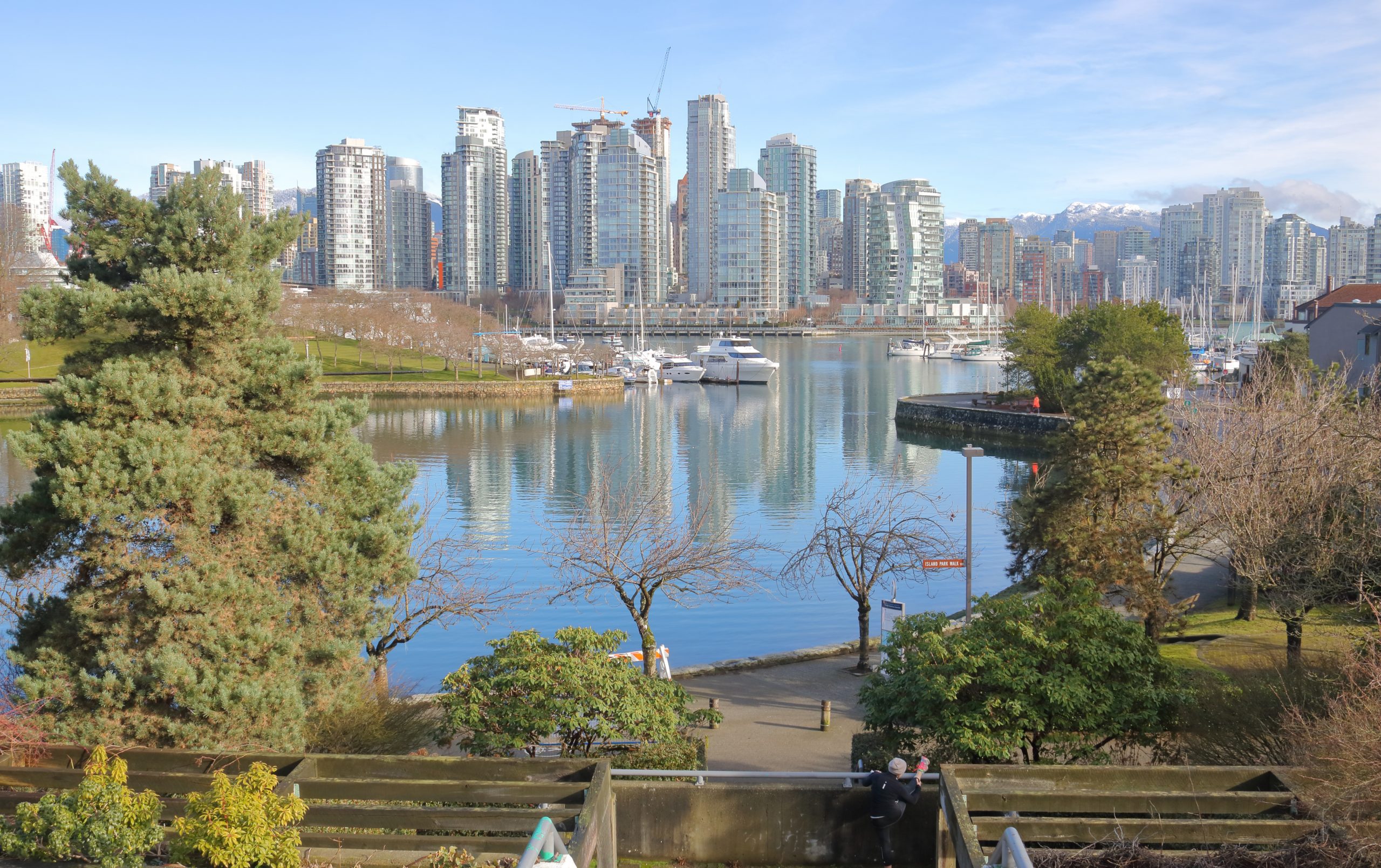 charleson park false creek spring viewpoints vancouver
