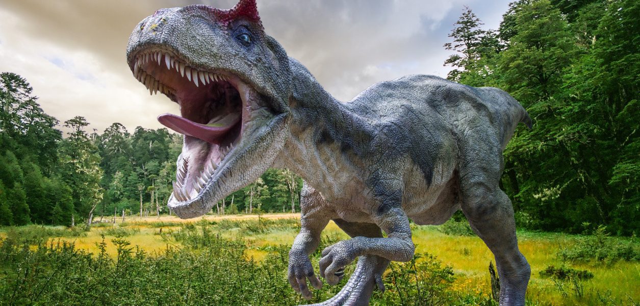 Explore a forest full of life-like dinosaurs at Alberta's own Jurassic Park