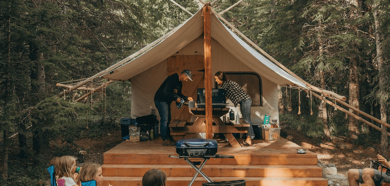 camping alberta