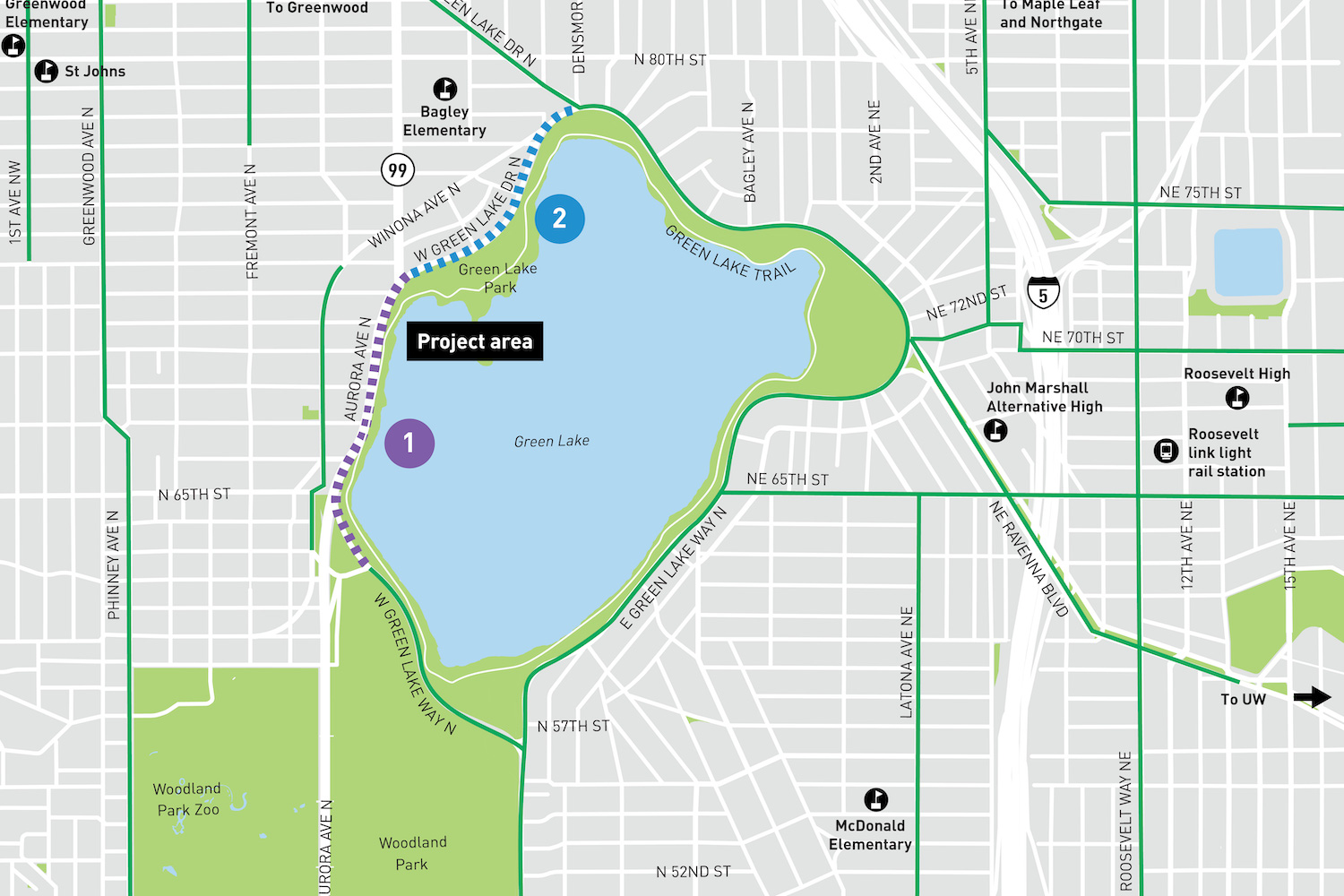 green lake outer loop project