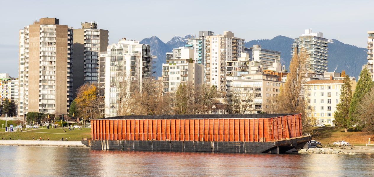 vancouver barge