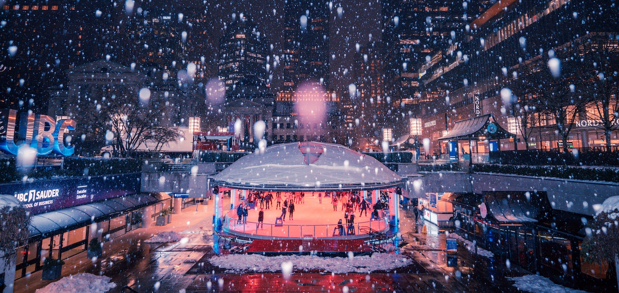 robson square ice rink
