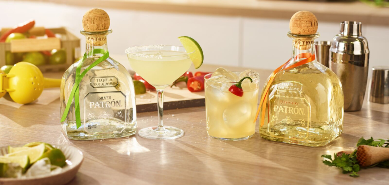 Patrón tequila cocktails