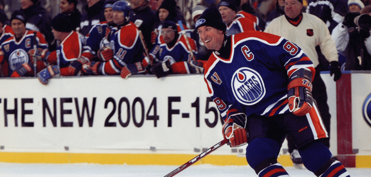 oilers flames gretzky