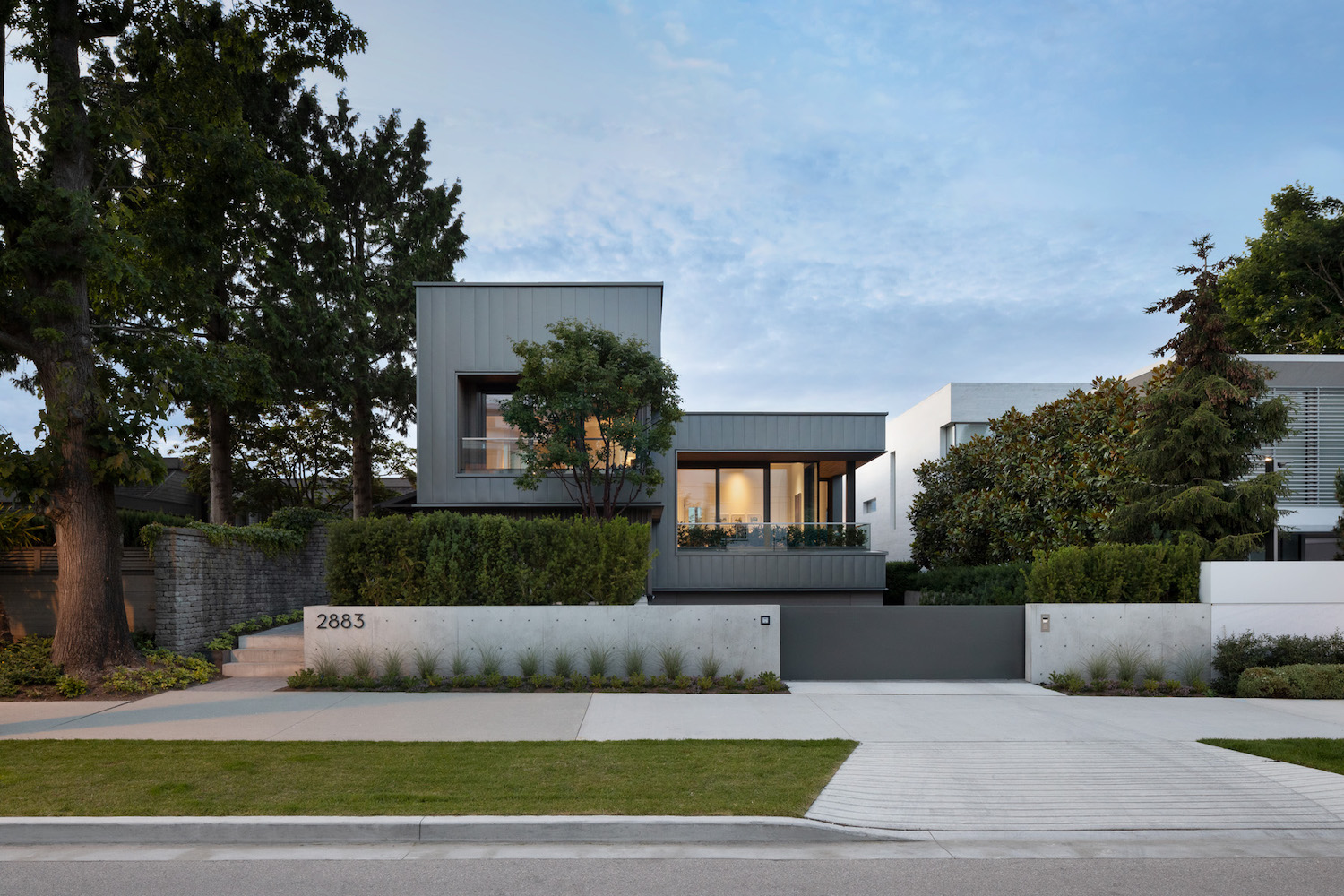 point grey road modern home