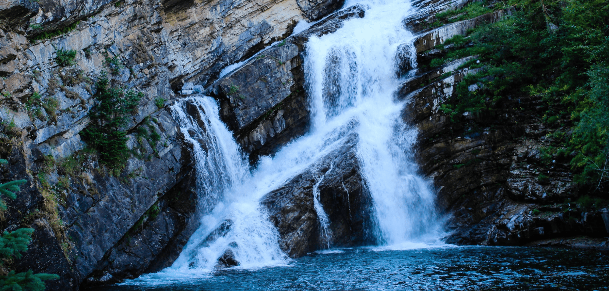 waterfalls alberta