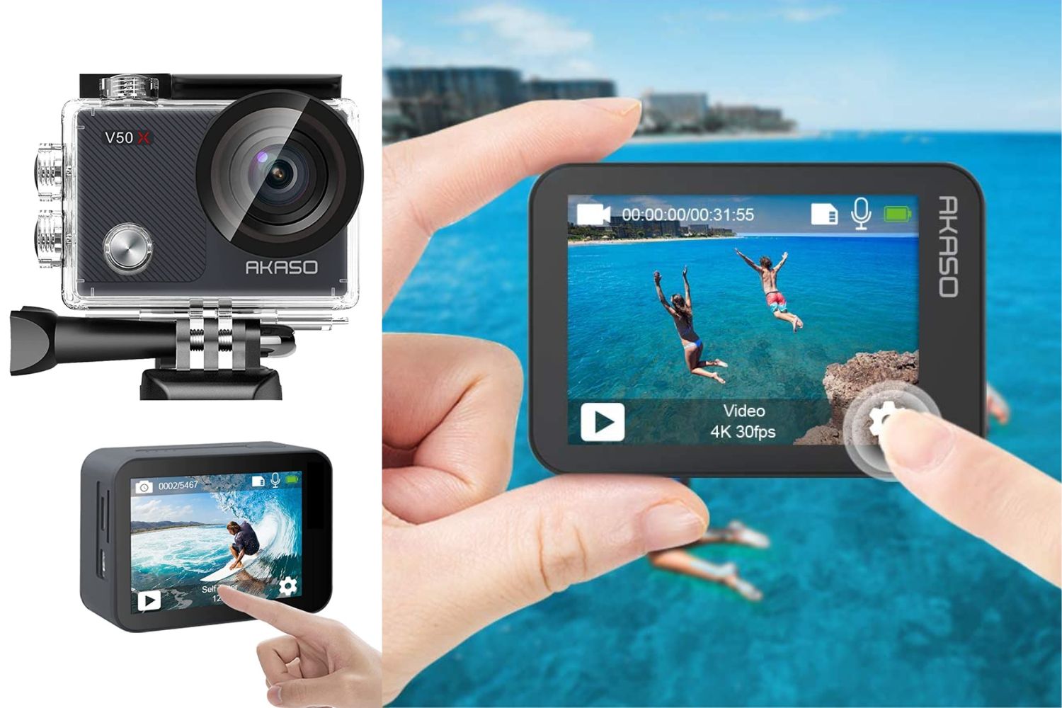  AKASO underwater camera Amazon Prime Day