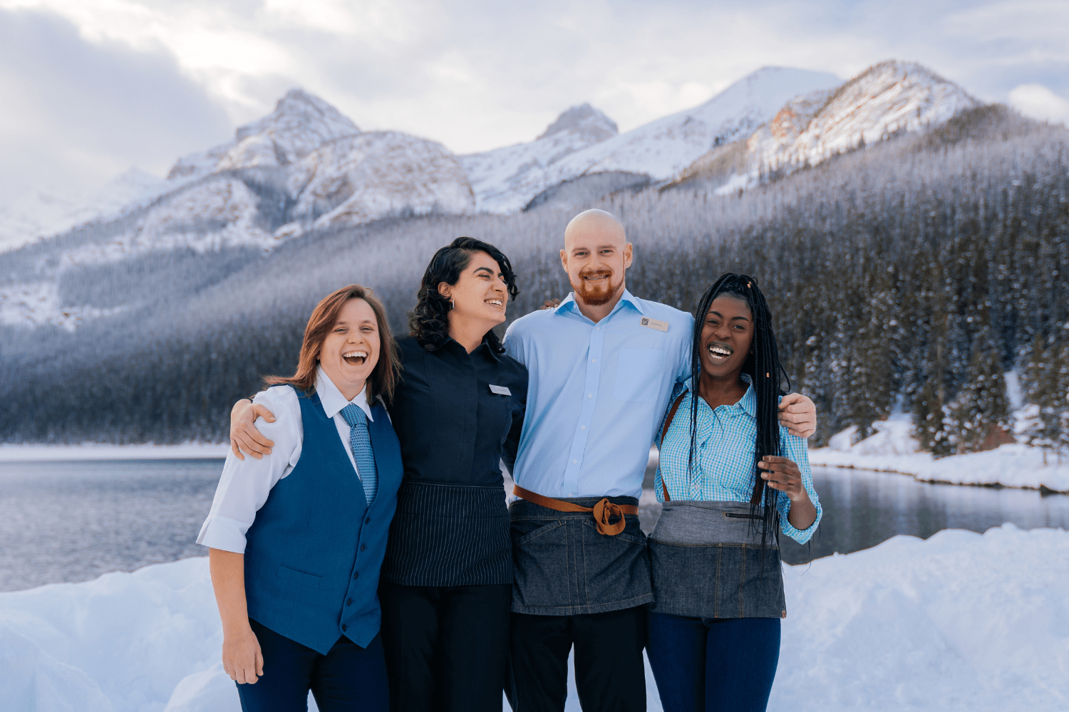 Fairmont Resorts Recruitment - Colleagues of Fairmont Chateau Lake Louise