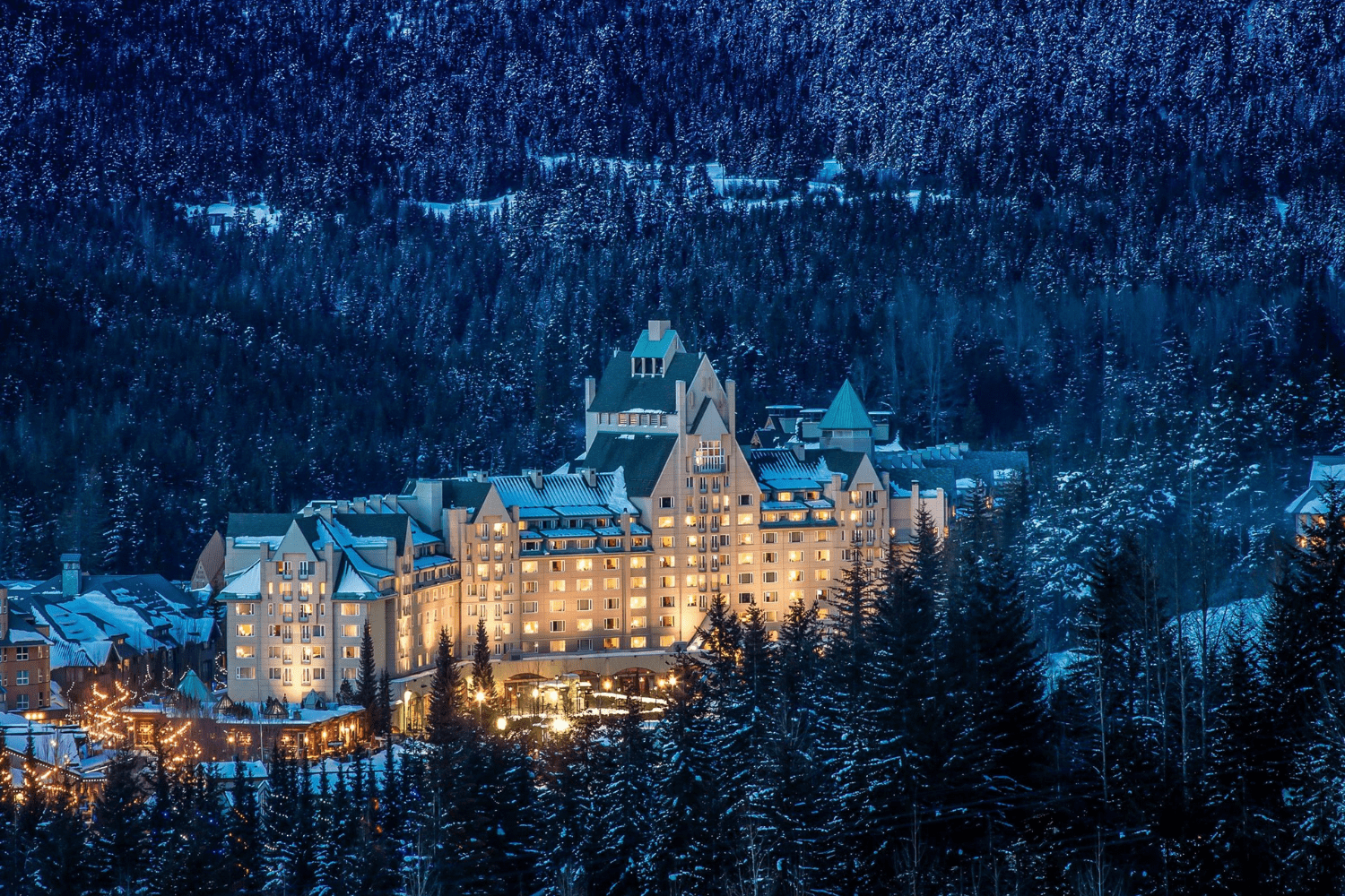 Fairmont Resorts Recruitment - Fairmont Chateau Whistler in Winter
