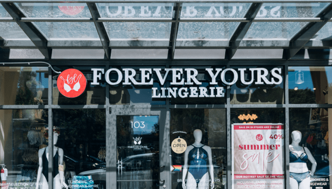 Forever Yours Lingerie Sale