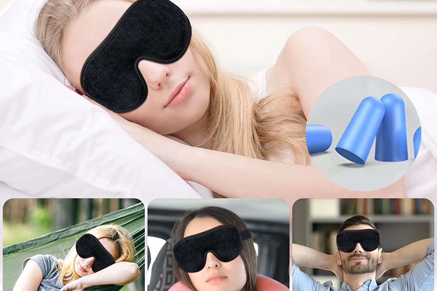 Eye Mask and Ear Plugs, Amazon, Dorm Room Essentials