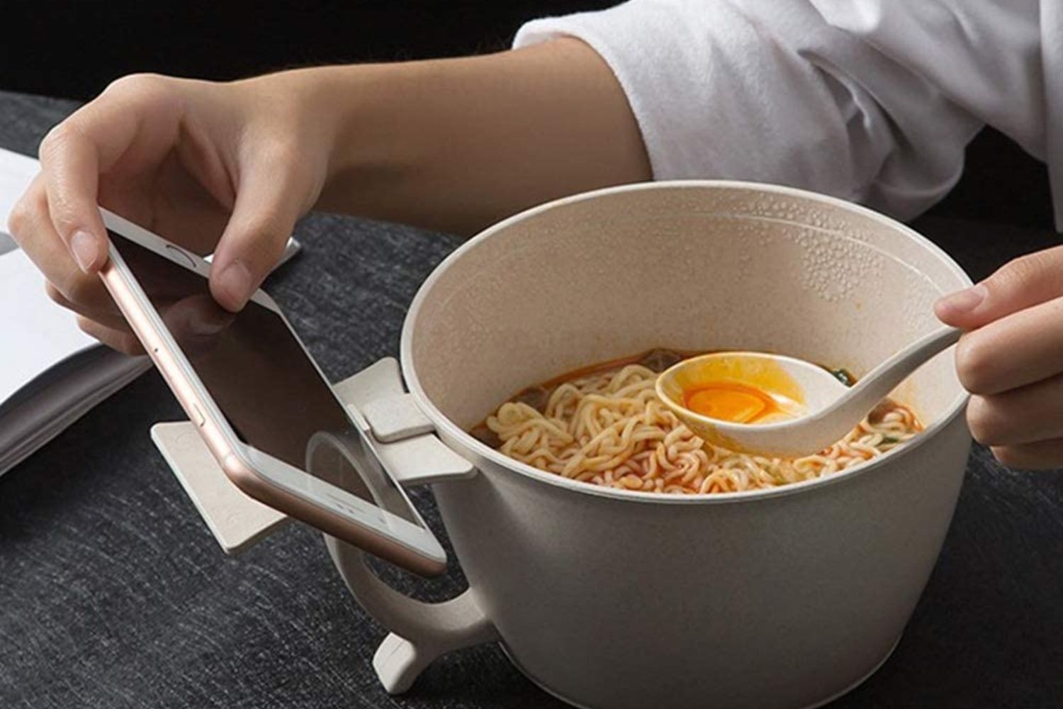 Microwave Noodle Bowl, Amazon, Dorm Room Essentials