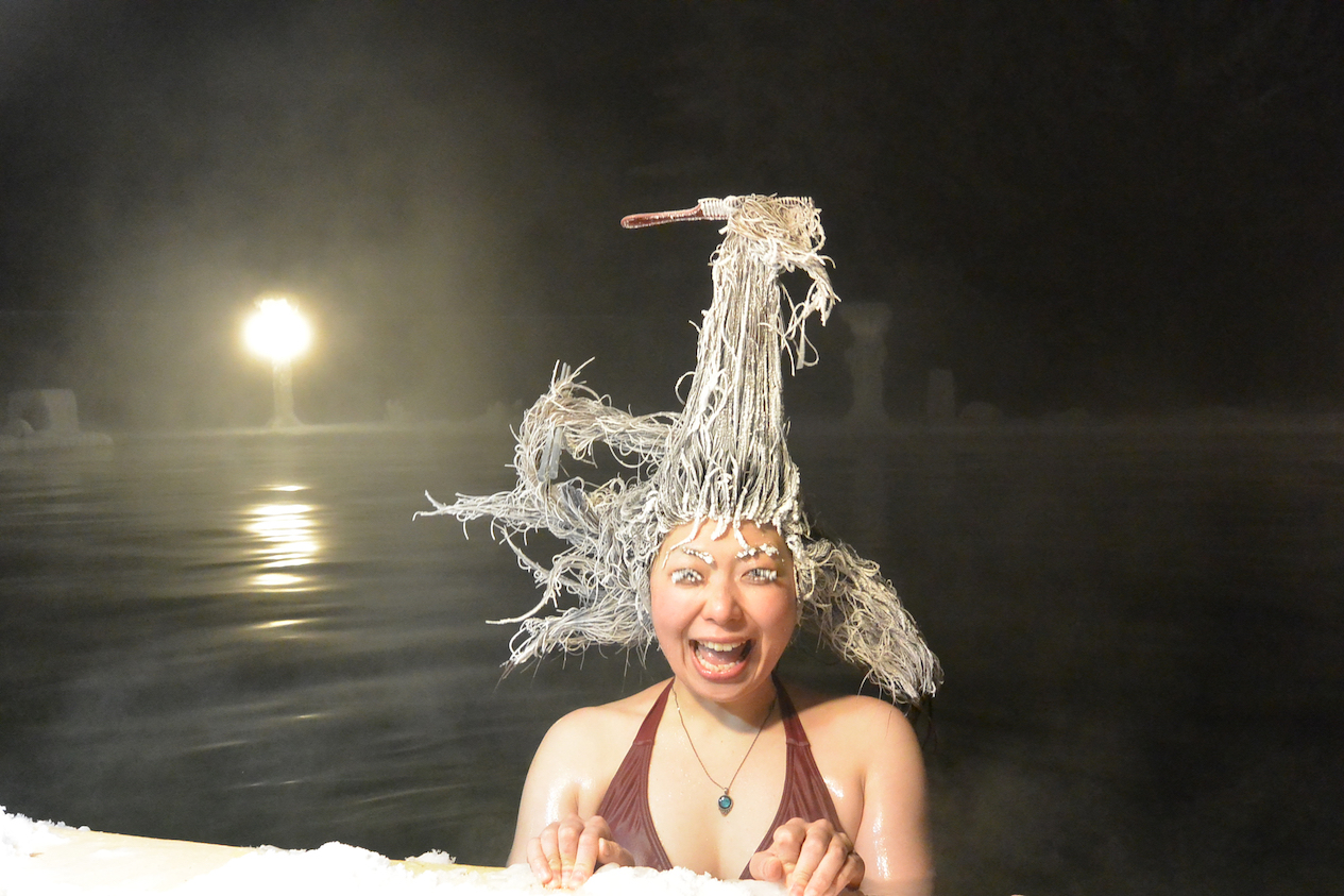 Largest frozen hair competition 2
