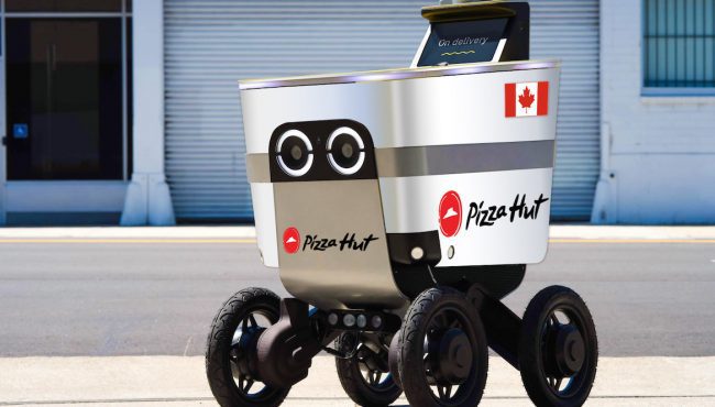 pizza hut robots