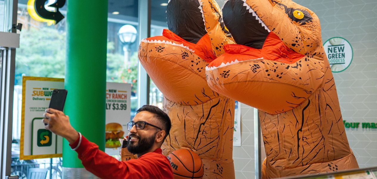 Subway Canada teamed up with the NBA and Toronto Raptors