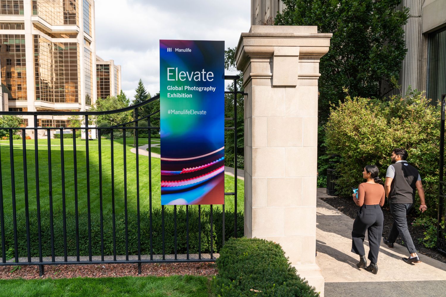 Elevate Global Photography Exhibition at the Manulife Gardens