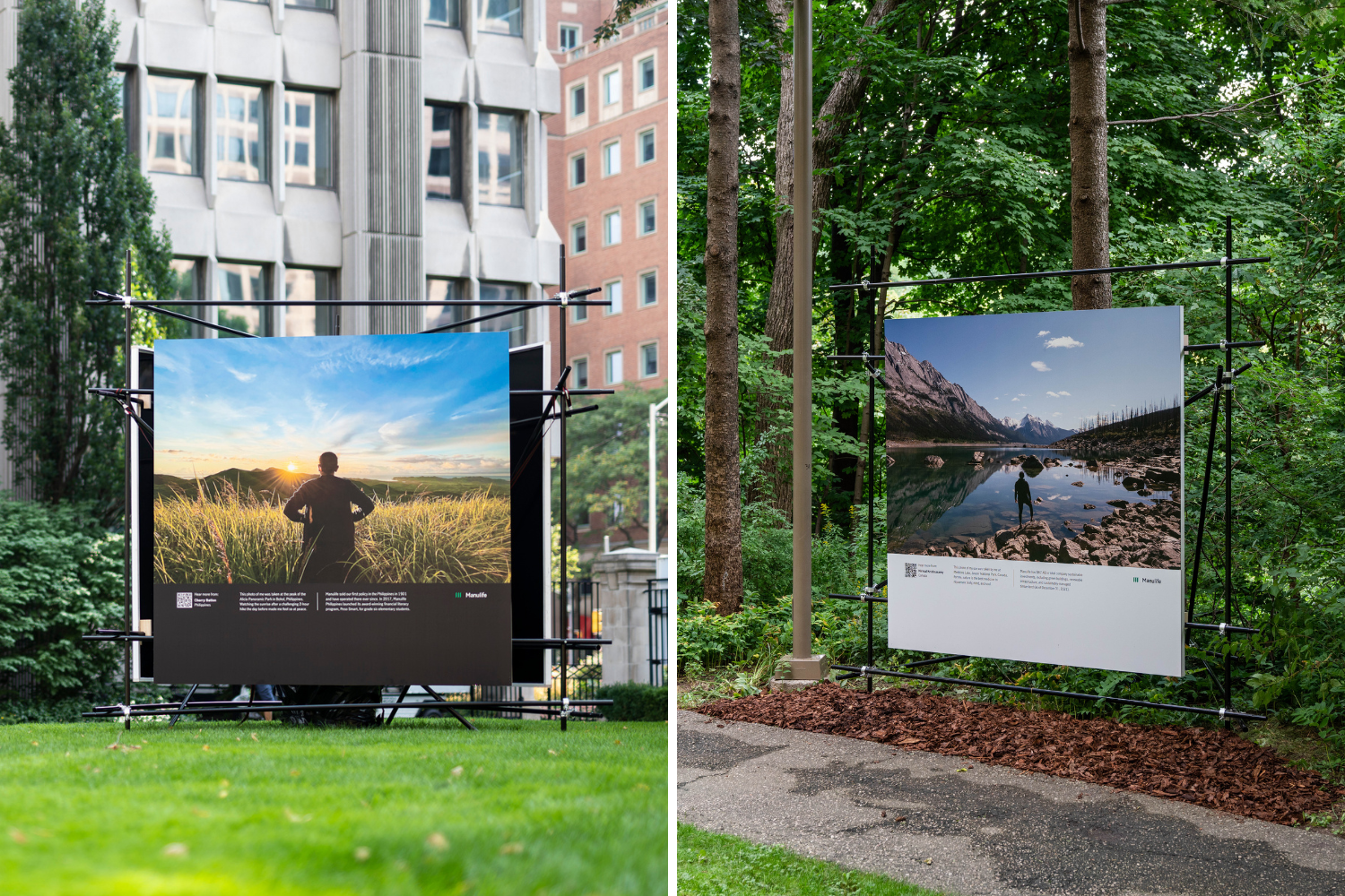 Elevate Global Photography Exhibition at the Manulife Gardens