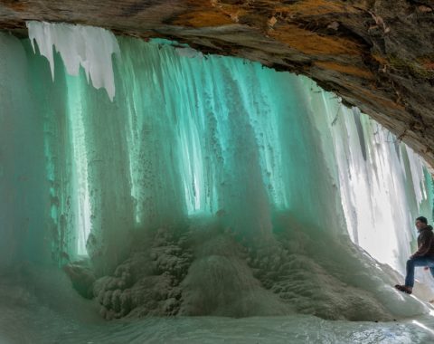 ice caves ontario