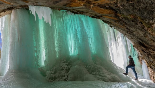 ice caves ontario