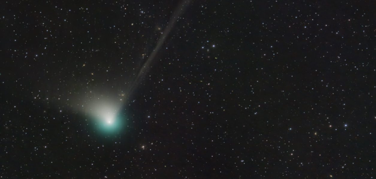 how to see green comet