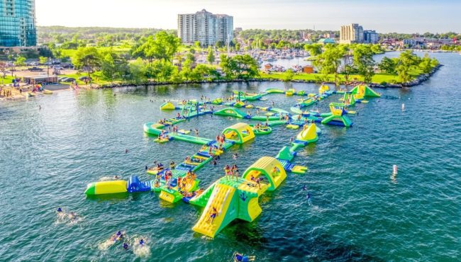 canada's largest inflatable waterpark