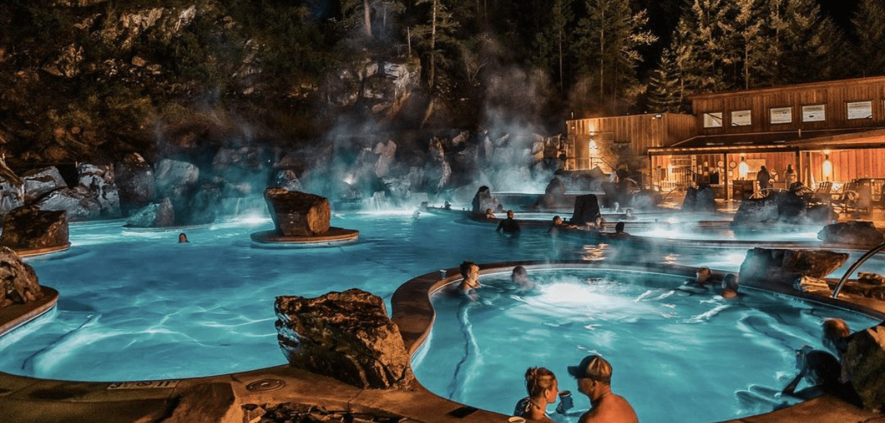 hot springs alberta