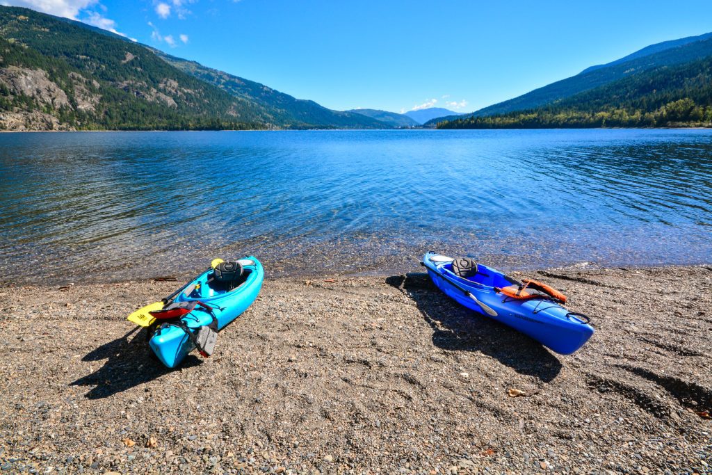 best places to kayak bc