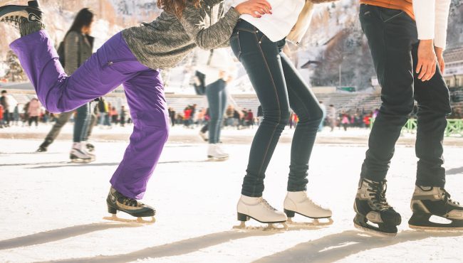 outdoor ice skating bc
